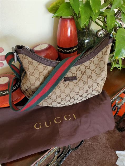 preloved gucci crossbody bag|gucci crossbody with thick strap.